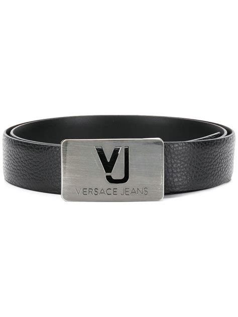 versace jeans logo belt